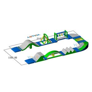 Mécanisme d'obstacle <span class=keywords><strong>gonflable</strong></span> pour parc aquatique, équipement de Sports aquatiques, Course <span class=keywords><strong>sur</strong></span> le lac - Product Image 4