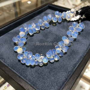 Cuentas de Cuarzo Opalita de Gujarat |   Rozrincrystals.com |   En Línea |   Obtenga cuentas de piedras preciosas de cuarzo opalita |   En venta - Product Image 2