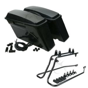 Sacoches rigides XINMATUO XF2906112-01 + supports de conversion pour <span class=keywords><strong>Harley</strong></span> <span class=keywords><strong>Davidson</strong></span> <span class=keywords><strong>Softail</strong></span> - Product Image 2