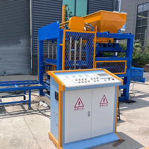Thiết Kế Mới QT4-18 Đầy Đủ Tự Động Thủy Lực Gạch Khối Máy Làm Bao Gồm Chính Hộp Số Mang Bơm Động Cơ Gạch Đúc - Product Image 1