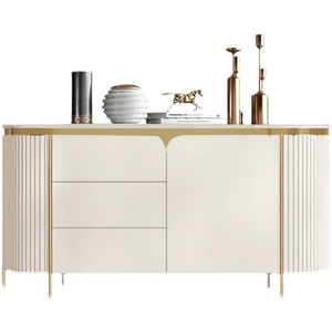 Luxuriöser Flurmöbel Minimalistischer Steinplatten-Esszimmerschrank für Wohnzimmer mit Großer Stauraumkapazität für Küchennutzung - Product Image 5