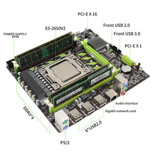 ชุดเมนบอร์ด X79G X79 ใหม่ พร้อมซีพียู LGA2011 Xeon 2650 หน่วยความจำ ECC 16gb - Product Image 2