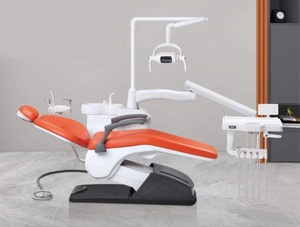 Full Set <strong>Dental</strong> <strong>Unit</strong> Luxury <strong>Electric</strong> <strong>Dental</strong> <strong>Chair</strong> with Led Lamp High Performance Dentist Comprehensive Treatment <strong>Chair</strong> - Product Image 1