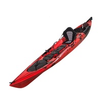 Coque de pêche, accessoire en plastique molletonné pour kayak, bateau à rames, 14ft