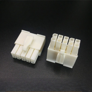 ขั้วต่อแบบแถบพิทช์ 4.14 มม. ปลั๊กแถวคู่ 10 รู FL-10P (770580-1) - Product Image 1