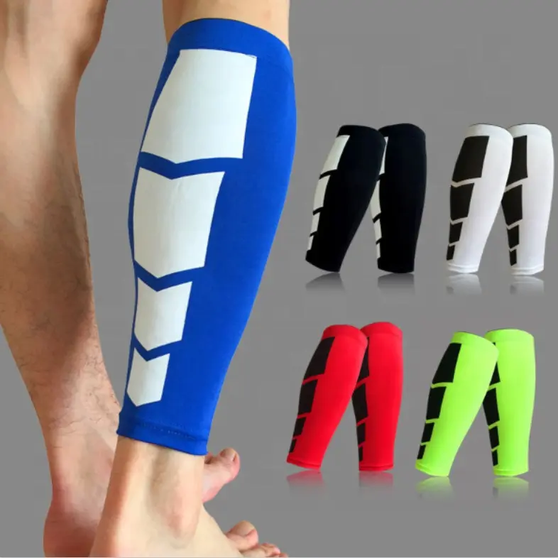 بالجملة مجموعة متنوعة من الألوان الرياضية ضغط معتدل دعم الساق الساق الساق الأكمام