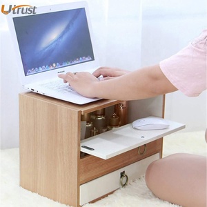 Bộ Đồ Nội Thất Phòng Ngủ Hiện Đại Di Chuyển Được Thiết Kế Đặc Biệt Gương Mini Bàn Trang Điểm Cổ Với Gương Có Thể Gập Lại Và 2 Ngăn Kéo - Product Image 6