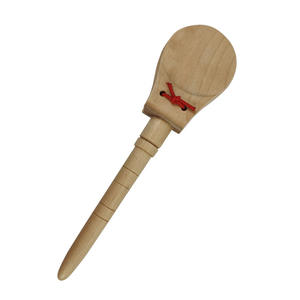 Instrument de percussion OEM d'usine Castagnette en bois espagnole avec poignée pour enfants - Product Image 1