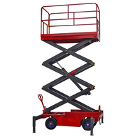 Plateforme élévatrice à ciseaux mobile hydraulique 4m 5m 6m 8m 10m 12m 14m 16m 18m, plateforme élévatrice à ciseaux remorquable pour travaux en hauteur