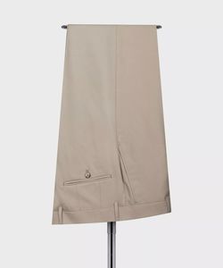 Uomini su misura <span class=keywords><strong>Beige</strong></span> marrone chiaro avorio 3 pezzi sartoriale da sposa marrone chiaro smoking da uomo Slim Fit gilet pantalone abito da ballo marrone chiaro - Product Image 6