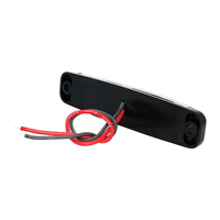 JINCHIHENG 6LED 3W 12V/24V Feux latéraux de camion, feux de dégagement, feux de freinage, feux arrière, feux de signalisation de remorque, cuivre