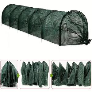 Serre portable robuste de 3 m, protection solaire, démontage rapide, tunnel de jardin vert, filet d'ombrage imperméable et pliable - Product Image 2