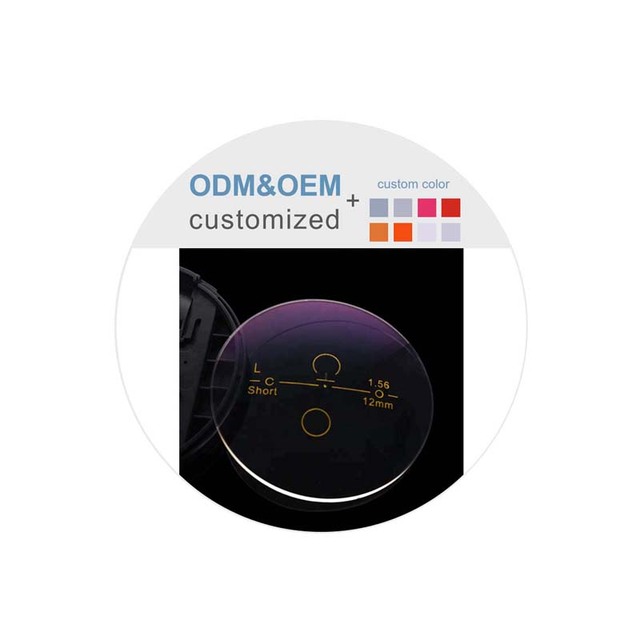 1.56 Photochromic Colored Optical Lenses