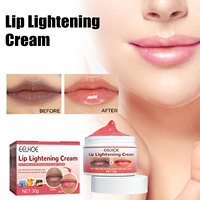 EELOHOE Crème Rouge à Lèvres Exfoliante Teint Rosé Atténue les Rides des Lèvres Anti-Dessèchement Hydratante Imperméable Éclaircissante pour les Lèvres