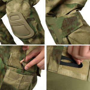 EmersongearG3タクティカルスーツ服ユニフォームタクティコカモフラージュスーツコンバットシャツパンツ膝パッド付きタクティカルユニフォーム - Product Image 5