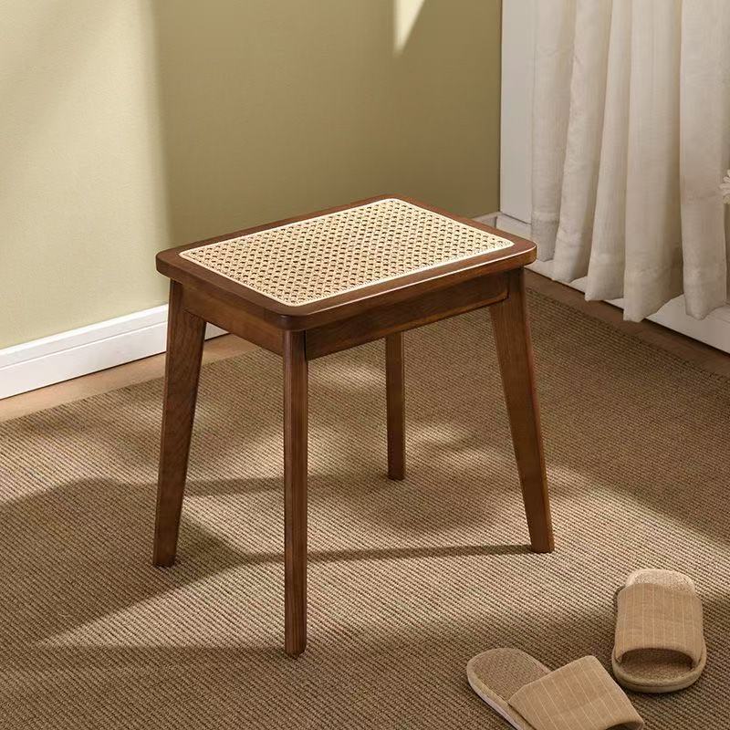 Tabouret couleur noyer