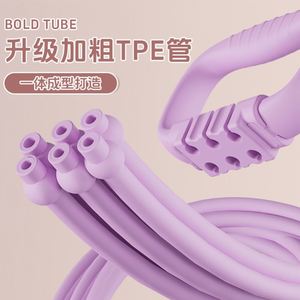 Bandes de résistance pour yoga avec 6 niveaux réglables, en forme de 8 pour l'ouverture des épaules et le remodelage du dos, adaptées aux hommes et aux femmes. - Product Image 6