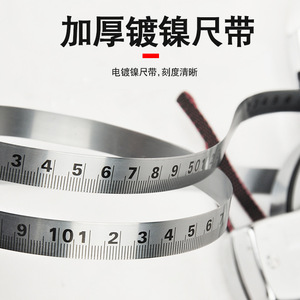 Self Winding Measuring Tape 30m 50m 100m All Steel Metric Engineering Construction Site Portable Tape Measure - Product Image 3
