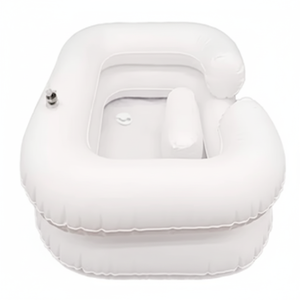 Bol à shampooing portable sans plomberie pour le lavage des cheveux et la coiffure, avec réservoir d'eau pour le spa capillaire - Product Image 1