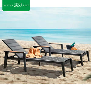 Sdraio da Piscina <span class=keywords><strong>in</strong></span> Rete Scanalata di Grado Commerciale, Lettino Prendisole <span class=keywords><strong>per</strong></span> Progetti Alberghieri - Product Image 4