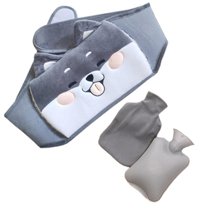 Bán Hot PVC chai nước nóng vành đai với sang trọng Bìa xách tay ủ tay 3 trong 1 eo ấm - Product Image 1