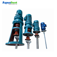 Agitateur Aquasust Mélangeur de produits chimiques à palettes en acier inoxydable Mélangeur agitateur industriel