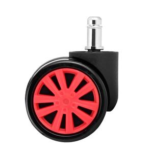 Juego de ruedas giratorias de poliéster de última generación que no dejan marcas, juego de 4 piezas, acabado anticorrosivo y superficie suave al tacto para estanterías de uso intensivo - Product Image 2