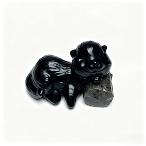 Nuevas Figuras de Cristal Talladas a Mano de Nutrias, Estatuas de Animales Curativos para Decoración del Hogar y Regalo para Parejas - Product Image 6