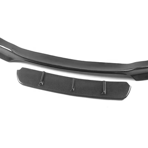 Cambio de estilo parachoques delantero estilo V parachoques delantero labio para <span class=keywords><strong>BMW</strong></span> 5 Series F10 F18 2010-2017 actualización Kits de carrocería labio trasero de fibra de carbono - Product Image 6