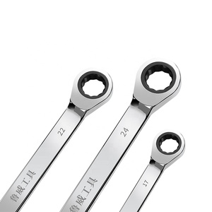 Hai chiều Ratchet dual-mục đích cờ lê tự động sửa chữa mở-end cờ lê Double-end Convertible-Head Ratchet cờ lê - Product Image 5