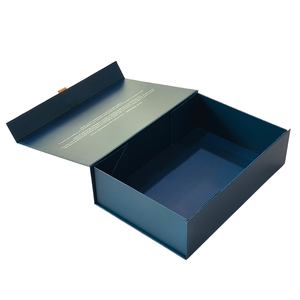 Custom Paper Gift <b>Box</b> Folder Style Grey Board Recycled Materials Custom Logo Cosmetic Packaging Wholesale Eco Friendly Gift <b>Box</b> - Product Image 1