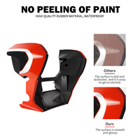 Couvercles inférieurs ventilés pour carénage de moto, protections de moteur personnalisées orange pour Harley Touring CVO Street Glide 2023 et modèles ultérieurs FLHXE FLTRXSE