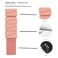 Bracelet de poignet lesté en silicone portable pour yoga et fitness, couleur personnalisable, pour les distributeurs d'équipements de fitness
