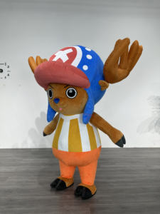 ชุดมาสคอตตัวละครวันพีซ โทนี่ ช็อปเปอร์ ขนาด 2 ม./2.6 ม. สำหรับงานอีเว้นท์ให้เช่า ชุดคอสเพลย์ช็อปเปอร์เป่าลมสำหรับผู้ใหญ่ - Product Image 2