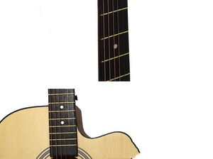 Vendita calda chitarra acustica 40 pollici tutto Basswood chitarra artigianale per principianti - Product Image 5