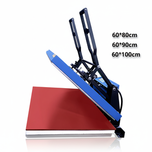 Presse à chaud grand format 60x90cm haute pression pour sublimation sur t-shirts - Product Image 1