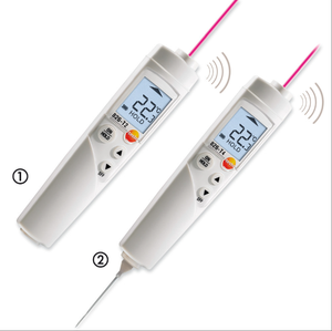 เทอร์โมมิเตอร์อินฟราเรดและโพรบวัดอุณหภูมิรุ่นใหม่ล่าสุด Testo 826-T4 - Product Image 5