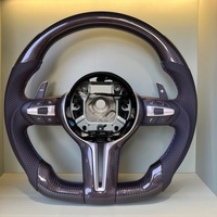 Volant en fibre de carbone pour BMW F20 F21 F52 F30 F31 F34 F10 F11 F07 F18 F06 F12 F13 F01 F02 F26 X6 F16 328i E90 E92