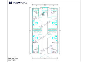 Kits <span class=keywords><strong>de</strong></span> maisons préfabriquées en conteneurs <span class=keywords><strong>de</strong></span> 40 pieds, intelligentes, isolées, avec 4 chambres, pour la <span class=keywords><strong>vente</strong></span> en direct internationale - Product Image 3
