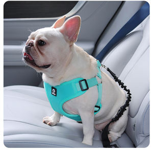 Label pribadi tersedia kustom Harness anjing dipasang di mobil dengan tanpa lipatan untuk mencegah kabel lepas pasang anjing - Product Image 4