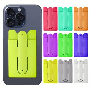 Porte-cartes en silicone portable personnalisable avec logo, échantillons gratuits - Product Image 1