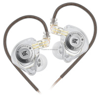 KZ EDX PRO X Écouteurs intra-auriculaires professionnels filaires pour monitoring de scène, avec transducteur dynamique, pour la performance musicale