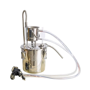 Haute qualité 304 acier inoxydable petit distillateur domestique pour Brandy lavande huile essentielle traitement du vin machines <span class=keywords><strong>de</strong></span> brassage - Product Image 2