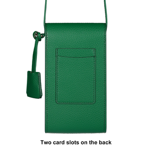 Borsa a Tracolla di Lusso in Pelle Vegana PU a Grana Piena Forever Young per Tutti i <span class=keywords><strong>Modelli</strong></span> di Telefono, Inclusi iPhone, <span class=keywords><strong>Samsung</strong></span>, Android - Product Image 5