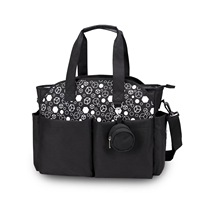Sac à langer de luxe pliable et imperméable pour maman avec station de change intégrée