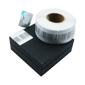 Spot Wholesale 40*40mm 8.2MHz Anti Theft RF Soft Label for Clothing Store Magnetic Security Tag <b>EAS</b> Soft Tags - Product Image 2