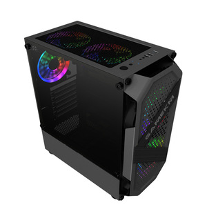 Caja de ordenador personalizada Golden Armor Tower/ITX placa base Gaming CPU gabinete <span class=keywords><strong>PC</strong></span> Case / Micro-ATX / Mini-ITX Desktop Gaming - Product Image 5