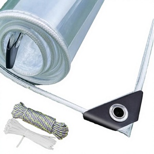 300gsm 0.3mm 10cm Width Nonwoven Windproof Basalt Fiber Tarpaulin Fabric for Building Reinforcement - Product Image 3