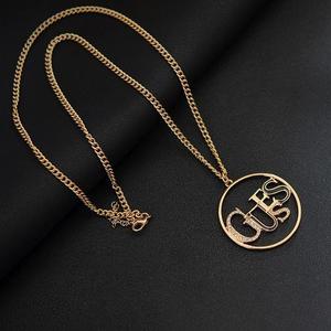 Collar con <span class=keywords><strong>Colgante</strong></span> Redondo Estilo Coreano con Incrustaciones <span class=keywords><strong>de</strong></span> Esmalte y Piedras Preciosas, Gargantilla con <span class=keywords><strong>Colgante</strong></span> Único y Elegante, Joyería <span class=keywords><strong>GUESS</strong></span> - Product Image 6