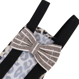 <span class=keywords><strong>Couche</strong></span> <span class=keywords><strong>lavable</strong></span> pour volaille (poulet, canard, oiseau, oie) avec nœud papillon et bande élastique, anti-éclaboussures - Product Image 5